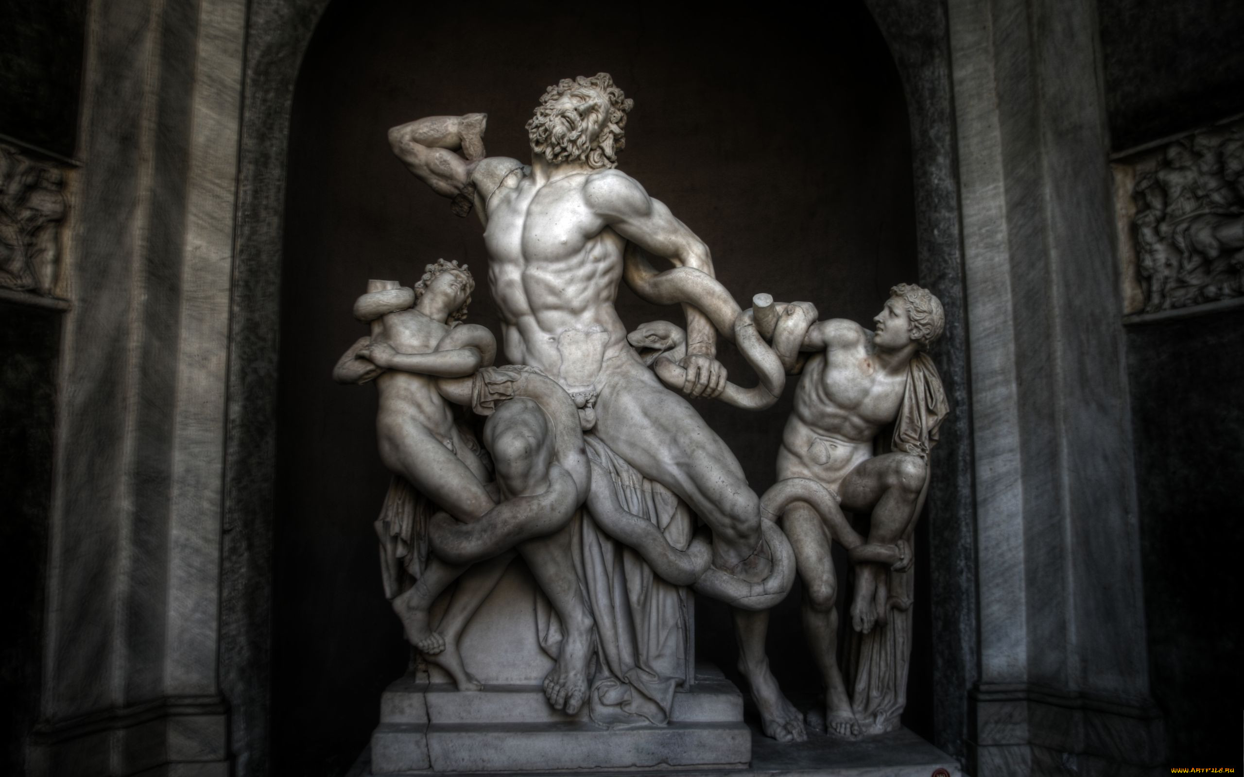 laocoon, and, his, sons, , , , , 